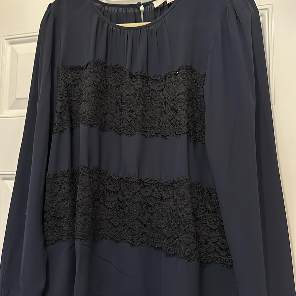LOFT multi-media blouse